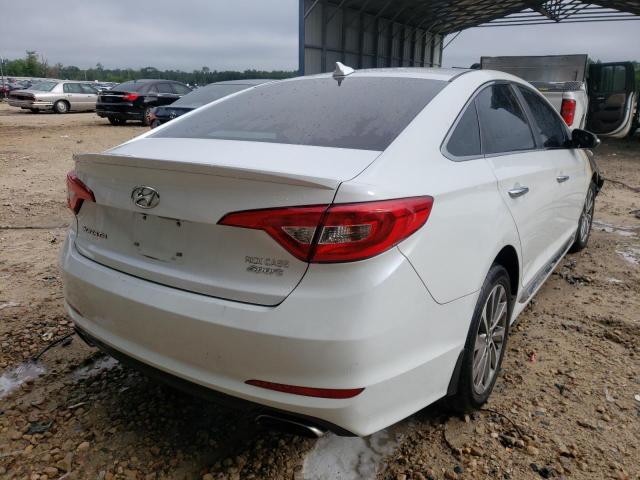 Photo 4 from auction – 2016 HYUNDAI SONATA SPO with VIN 5NPE34AF7GH278611