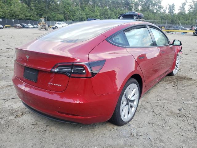 Photo 4 from auction – 2022 TESLA MODEL 3 with VIN 5YJ3E1EB2NF187961
