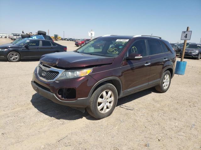 Photo 2 from auction – 2013 KIA SORENTO LX with VIN 5XYKT3A61DG315085
