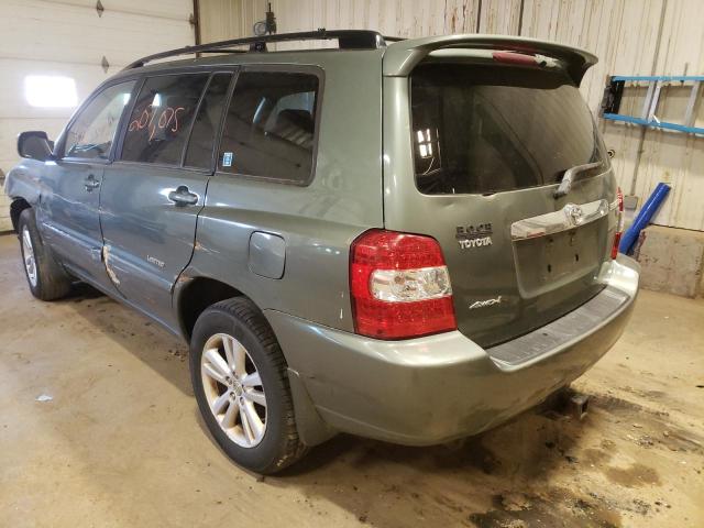 Photo 3 from auction – 2007 TOYOTA HIGHLANDER with VIN JTEEW21A670046185