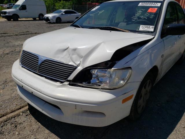 Photo 9 from auction – 2002 MITSUBISHI LANCER ES with VIN JA3AJ26E12U013219