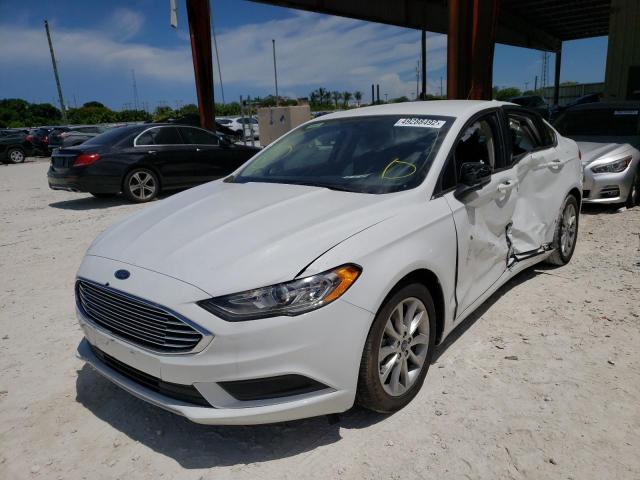 Photo 2 from auction – 2017 FORD FUSION SE with VIN 3FA6P0LU3HR358554