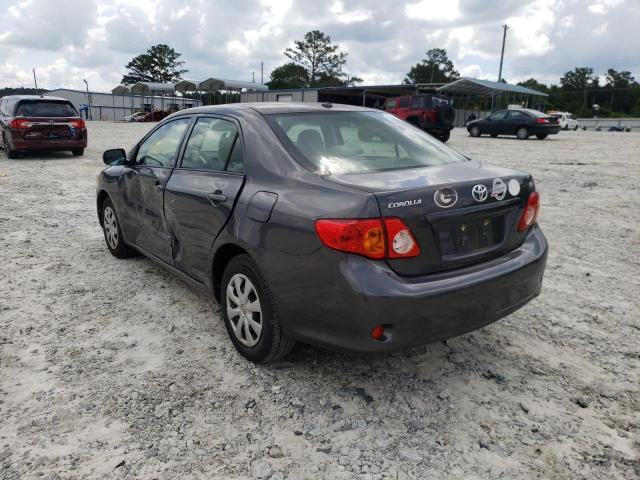 Photo 3 from auction – 2009 TOYOTA COROLLA BA with VIN JTDBL40E79J044121