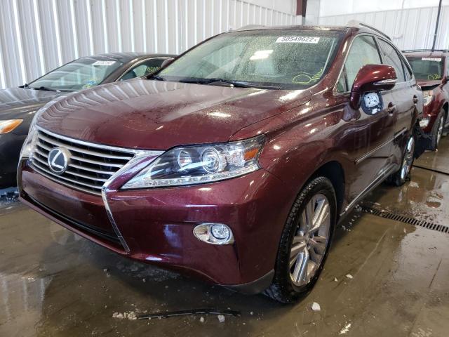 Photo 2 from auction – 2015 LEXUS RX 350 BAS with VIN 2T2BK1BAXFC319804
