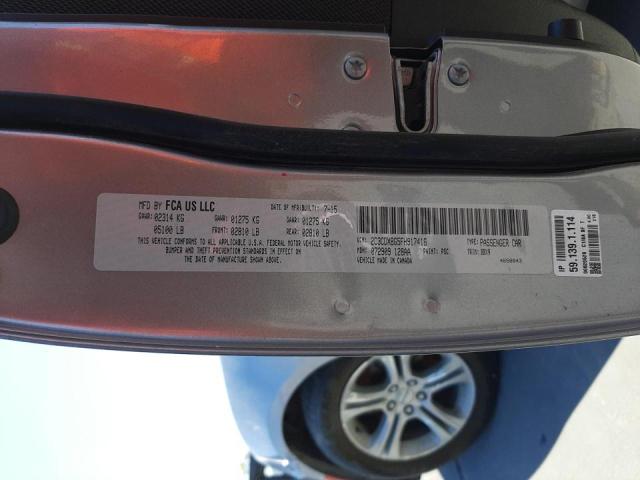 Photo 10 from auction – 2015 DODGE CHARGER SE with VIN 2C3CDXBG5FH917416