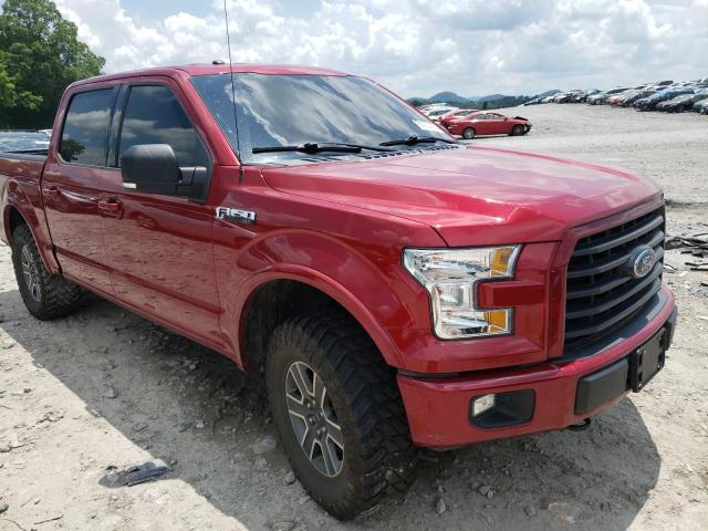 FORD F150 SUPER 2017 with VIN 1FTEW1EF6HKD05350 - Photo from auction