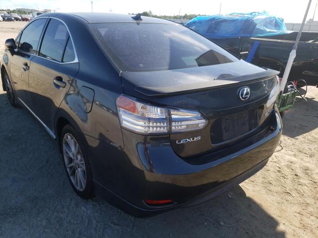 Photo 3 from auction – 2010 LEXUS HS 250H with VIN JTHBB1BA3A2008936