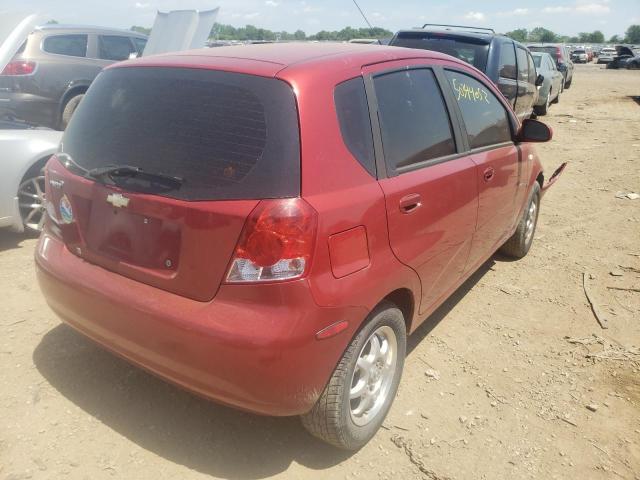Photo 4 from auction – 2008 CHEVROLET AVEO BASE with VIN KL1TD66658B076742