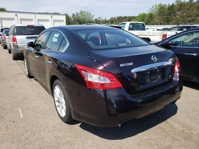 Photo 3 from auction – 2010 NISSAN MAXIMA S with VIN 1N4AA5AP9AC874458