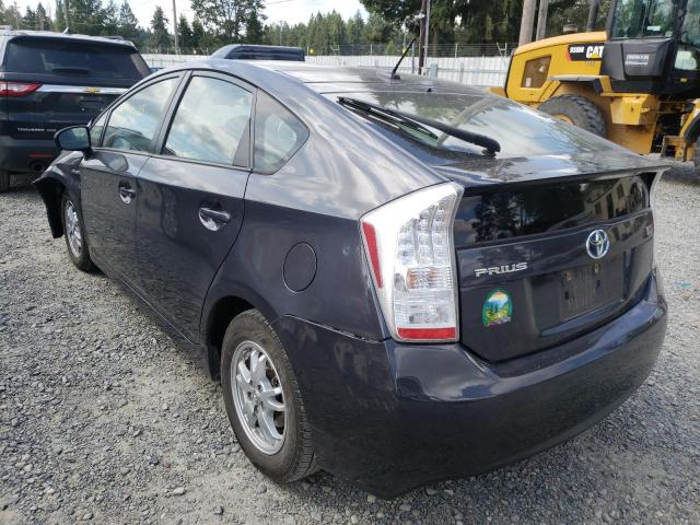 Photo 3 from auction – 2011 TOYOTA PRIUS with VIN JTDKN3DU0B1359449