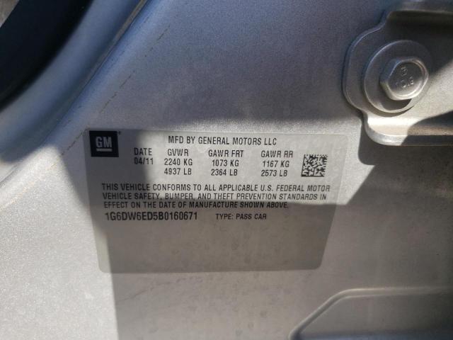 Photo 10 from auction – 2011 CADILLAC STS LUXURY with VIN 1G6DW6ED5B0160671