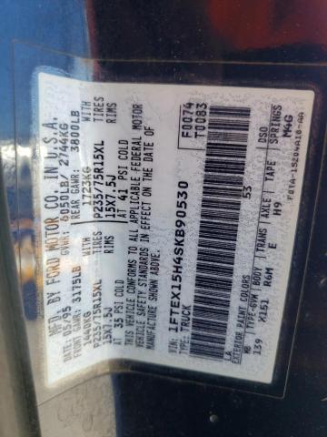Photo 10 from auction – 1995 FORD F150 with VIN 1FTEX15H4SKB90530