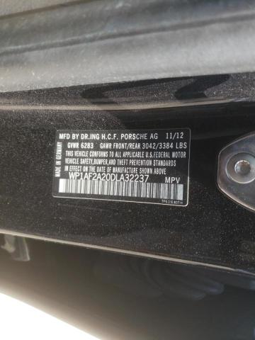 Photo 10 from auction – 2013 PORSCHE CAYENNE with VIN WP1AF2A20DLA32237