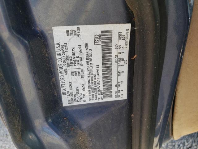 Photo 10 from auction – 2000 FORD EXPEDITION with VIN 1FMPU18L1YLA89168