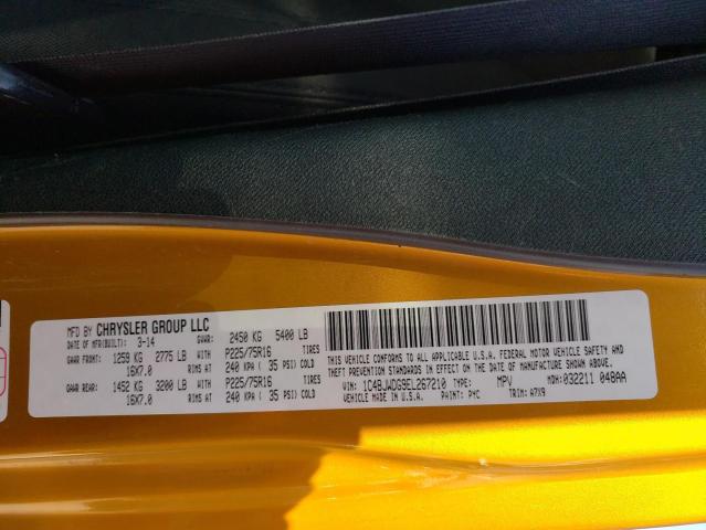 Photo 10 from auction – 2014 JEEP WRANGLER U with VIN 1C4BJWDG9EL267210