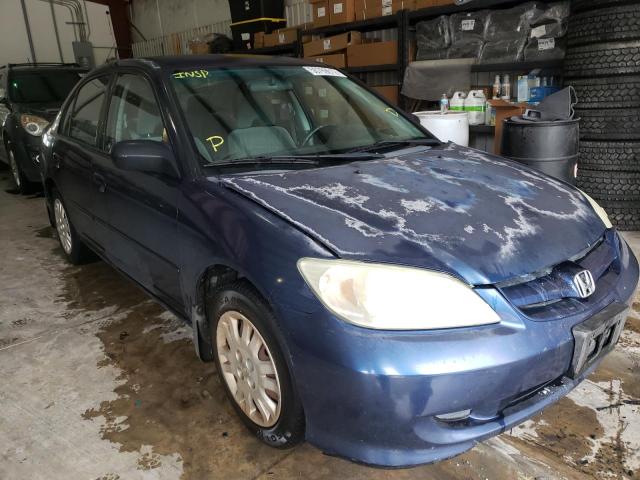 Photo 1 from auction – 2004 HONDA CIVIC LX with VIN 2HGES16504H579664