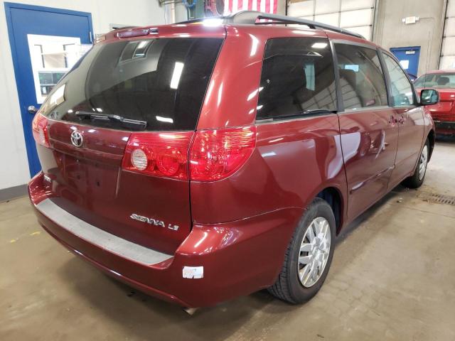 Photo 4 from auction – 2010 TOYOTA SIENNA CE with VIN 5TDKK4CC5AS328612