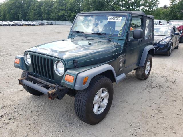 Photo 2 from auction – 1999 JEEP WRANGLER / with VIN 1J4FY19S8XP402194