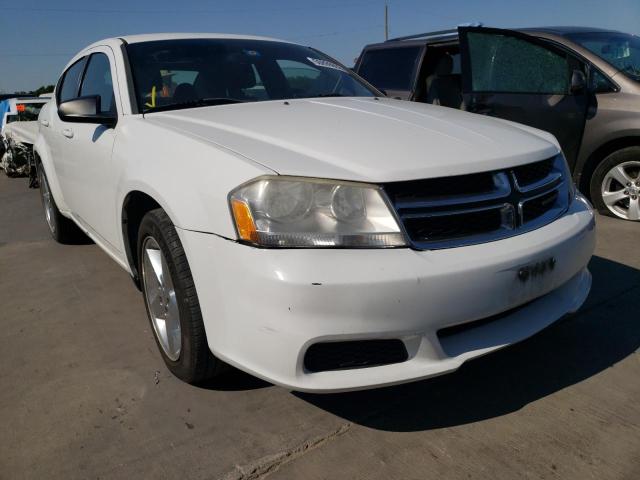 DODGE AVENGER SE 2013 with VIN 1C3CDZAB1DN688187 - Photo from auction