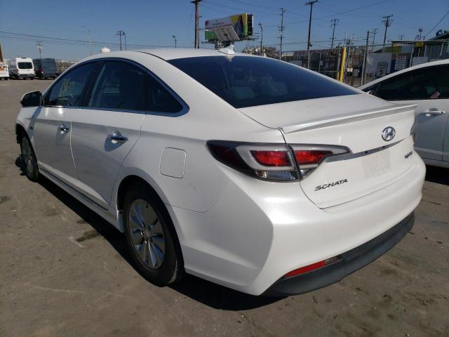 Photo 3 from auction – 2016 HYUNDAI SONATA HYB with VIN KMHE24L19GA018542