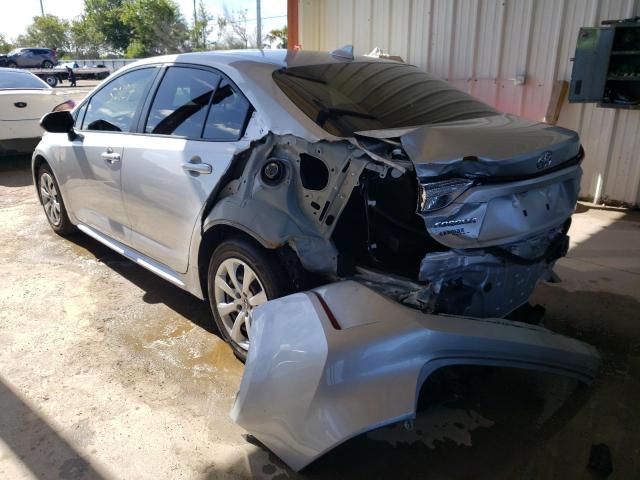 Photo 3 from auction – 2021 TOYOTA COROLLA LE with VIN JTDEPMAE5MJ126776