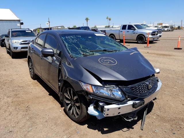 HONDA CIVIC EXL 2014 with VIN 19XFB2F93EE022689 - Photo from auction