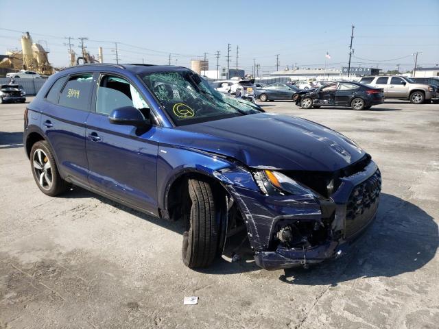 Photo 1 from auction – 2022 AUDI Q5 PREMIUM with VIN WA1EAAFY4N2043591
