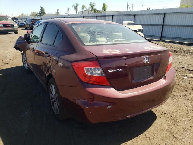 Photo 3 from auction – 2012 HONDA CIVIC EX with VIN 2HGFB2F89CH597812