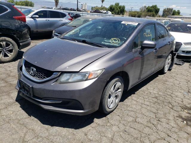 Photo 2 from auction – 2014 HONDA CIVIC LX with VIN 19XFB2F51EE238229