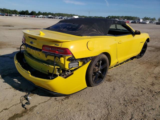 Photo 4 from auction – 2014 CHEVROLET CAMARO LT with VIN 2G1FB3D39E9188534