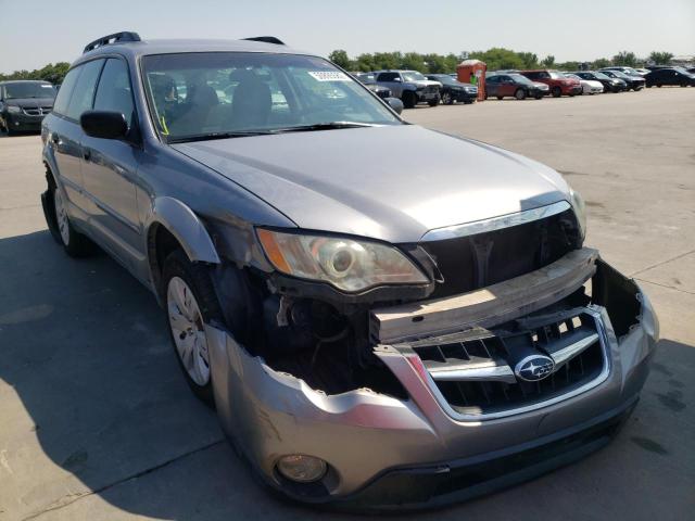 SUBARU OUTBACK 2008 with VIN 4S4BP60C787356073 - Photo from auction