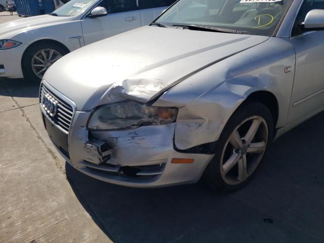 Photo 9 from auction – 2007 AUDI A4 3.2 with VIN WAUAH78E87A130034