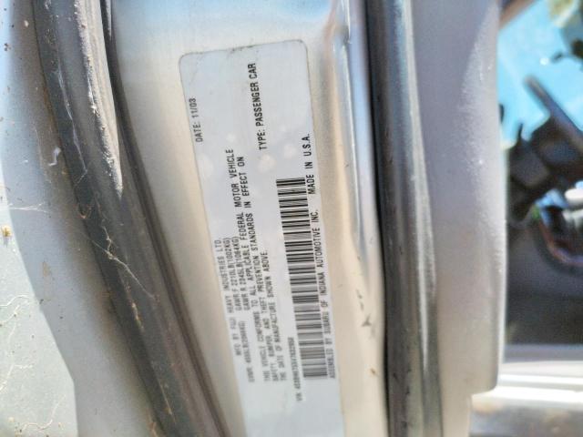 Photo 10 from auction – 2004 SUBARU LEGACY OUT with VIN 4S3BH675X47632958