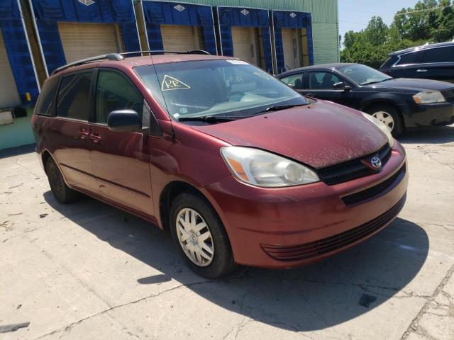 TOYOTA SIENNA CE 2005 with VIN 5TDZA23C85S345528 - Photo from auction
