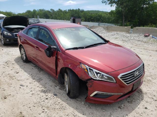 HYUNDAI SONATA SE 2015 with VIN 5NPE24AF7FH210780 - Photo from auction