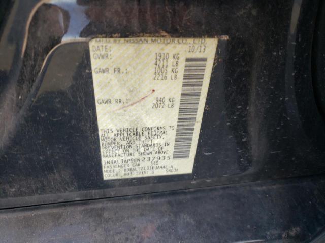 Photo 10 from auction – 2014 NISSAN ALTIMA 2.5 with VIN 1N4AL3AP9EN237935