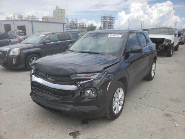 Photo 2 from auction – 2021 CHEVROLET TRAILBLAZE with VIN KL79MMS24MB169107