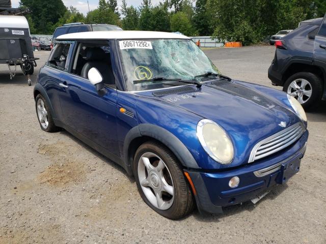 MINI COOPER 2003 with VIN WMWRC33403TJ52049 - Photo from auction