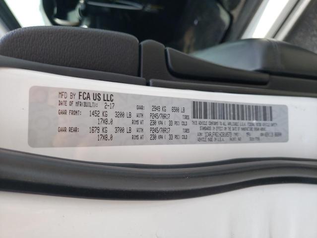 Photo 10 from auction – 2017 JEEP GRAND CHER with VIN 1C4RJFAG1HC810573