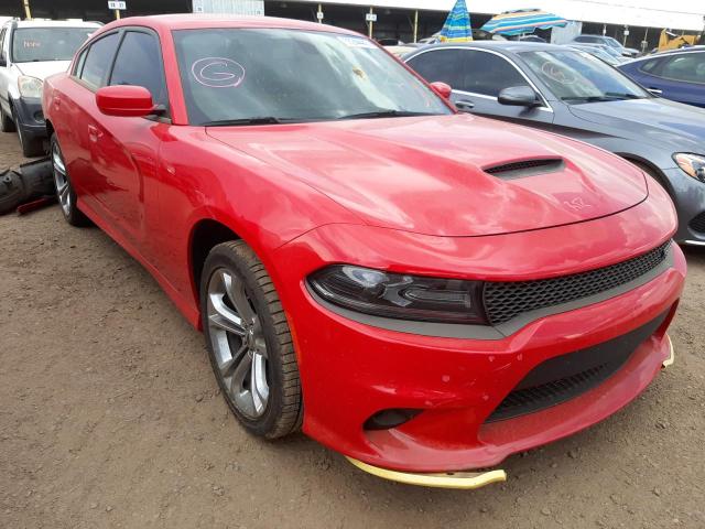 DODGE CHARGER GT 2021 with VIN 2C3CDXHG2MH574438 - Photo from auction