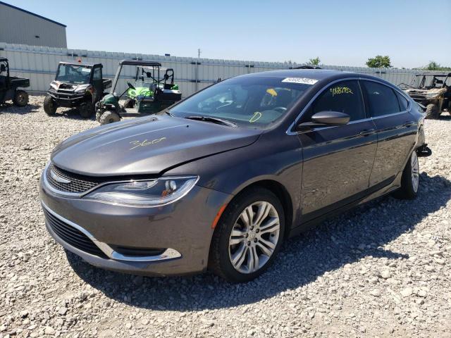 Photo 2 from auction – 2015 CHRYSLER 200 LIMITE with VIN 1C3CCCAB5FN560005