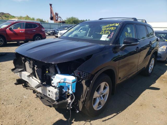 Photo 2 from auction – 2022 TOYOTA HIGHLANDER with VIN 5TDCZRBH0NS164590