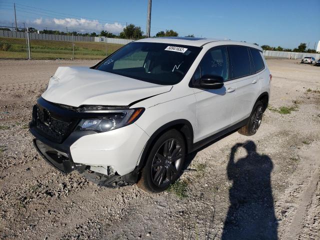 Photo 2 from auction – 2021 HONDA PASSPORT E with VIN 5FNYF7H53MB015402