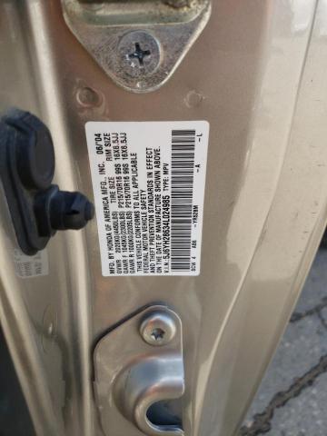 Photo 10 from auction – 2004 HONDA ELEMENT EX with VIN 5J6YH28634L024985