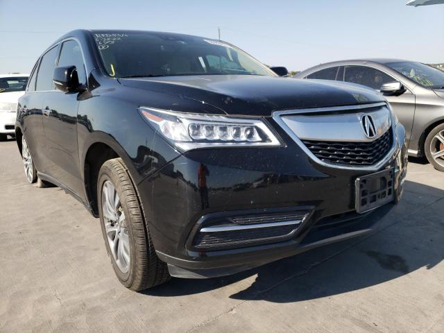 ACURA MDX TECHNO 2016 with VIN 5FRYD3H48GB016960 - Photo from auction