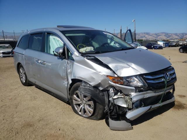 HONDA ODYSSEY EX 2015 with VIN 5FNRL5H69FB075634 - Photo from auction