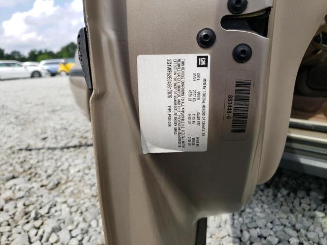 Photo 10 from auction – 2004 CHEVROLET IMPALA with VIN 2G1WF52E049317876