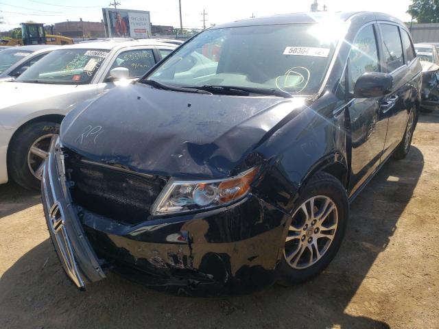 Photo 2 from auction – 2013 HONDA ODYSSEY EX with VIN 5FNRL5H6XDB088664