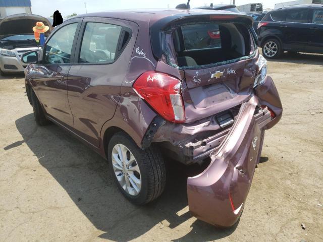 Photo 3 from auction – 2020 CHEVROLET SPARK 1LT with VIN KL8CD6SA0LC439950