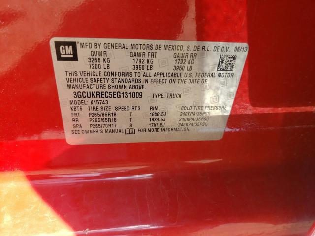 Photo 10 from auction – 2014 CHEVROLET SILVERADO with VIN 3GCUKREC5EG131009